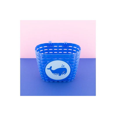 Qibbel Widek Children's Basket Explorer Splashy Whale Blauw