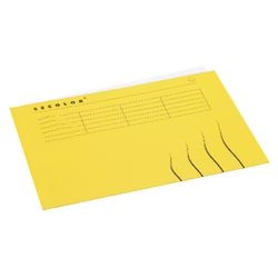 Chemises intérieures djois secolor a4 jaune 225 g m² carton double face