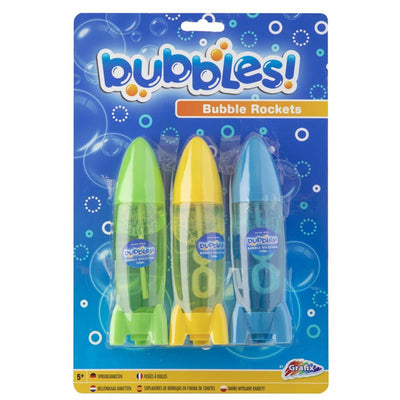 Grafix 3 fusées à bulles sur carte