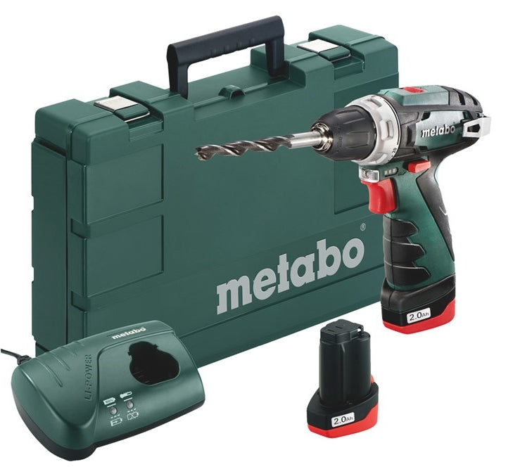 Metabo powermaxx bs basic perceuse visseuse sans fil 10,8v 2,0ah li-ion - 600080500