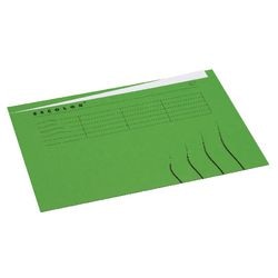 Chemises intérieures djois a6002-445 carton 225g m2 a4 vert imprimé recto verso