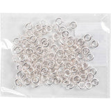 Fermoir à ressort Creativ company, d 7 mm, argent, 100 pièces 1 boîte - afbeelding 2
