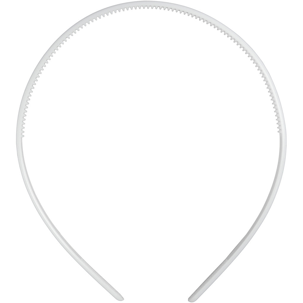 Creativ Company Bands Hairs White, 5e.