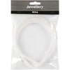 Creativ Company Bands Hairs White, 5e.