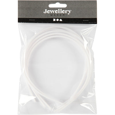 Creativ Company Bands Hairs White, 5e.