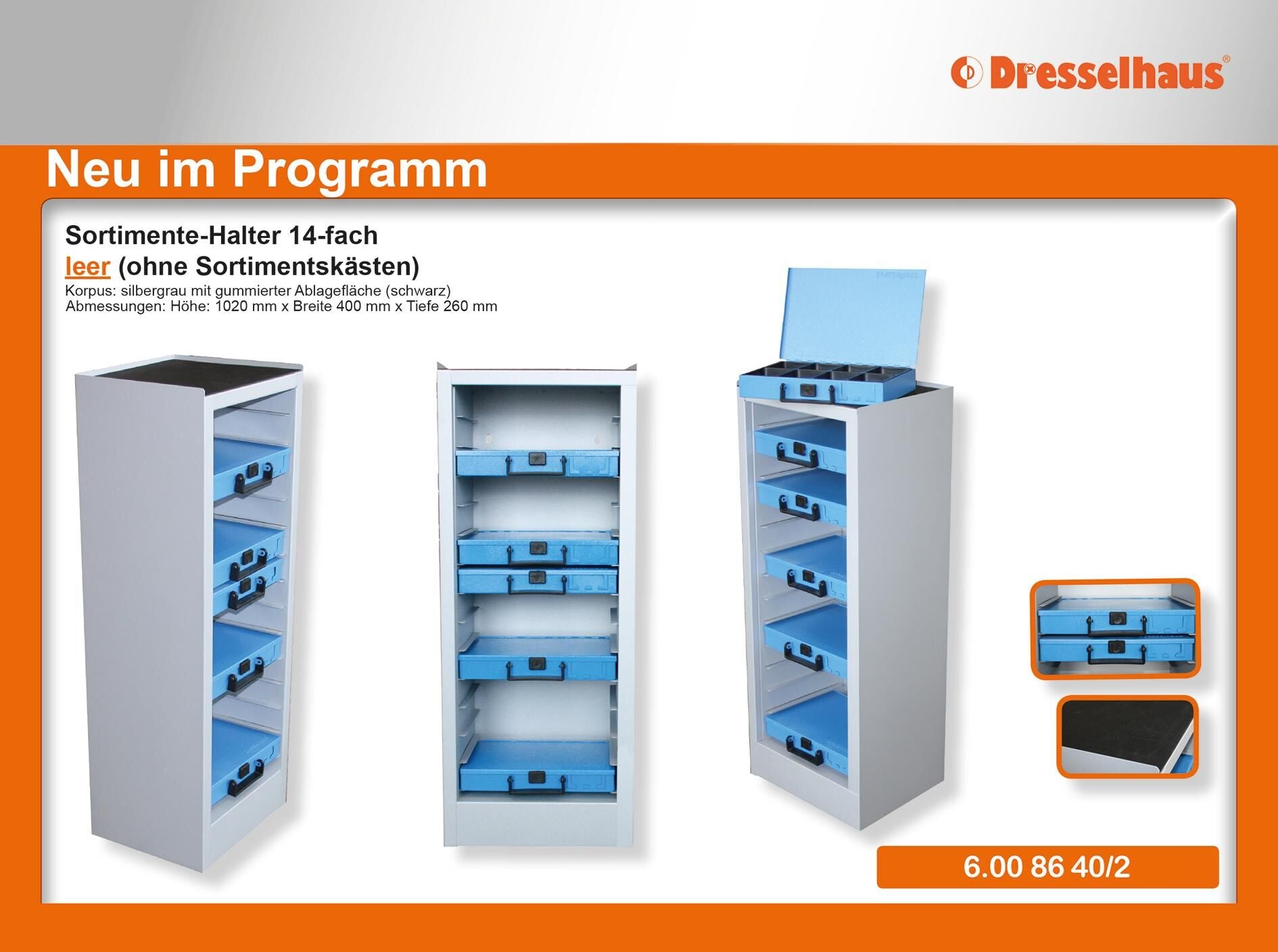 Cabinet d'assortiment de robelhaus 14-com
