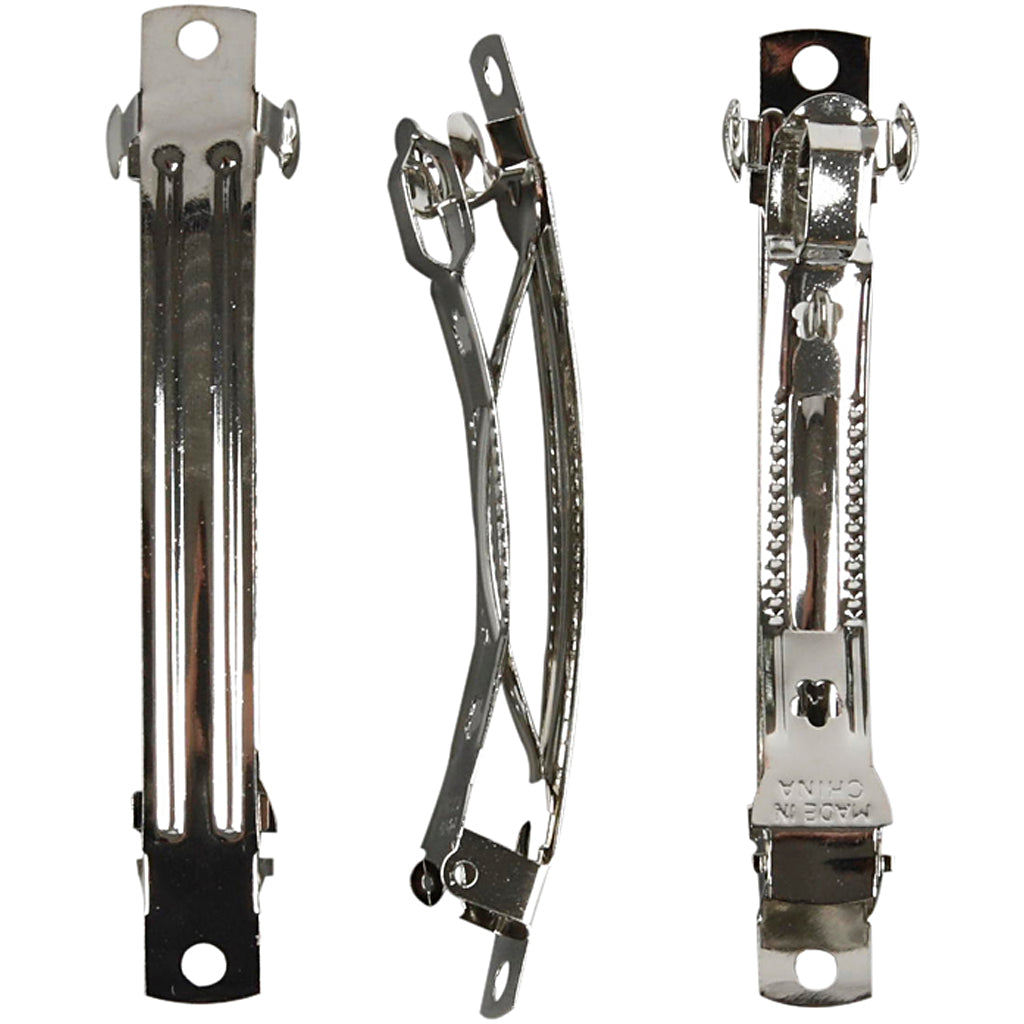 Épingle décorative Creativ company, L: 8 cm, l: 8 mm, argentée, 30 pièces 1 boîte