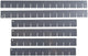 Diviseur de tiroir SW Stahl, 6 pcs. Chariot d'usine 07050L