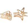 Pinces à cheveux Creativ company, l: 44 mm, l: 36 mm, plaqué or, 2 pièces 1 boîte
