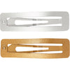 Épingle à cheveux Creativ company, L: 58 mm, l: 16 mm, or, argent, 4 pièces 1 boîte