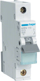Hager disjoncteur 1 pôle 10a - mbn110 - type b