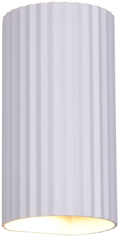 Trio soka - applique - blanc mat - excl. 2x gu10 5 w - éclairage haut et bas - montage mural