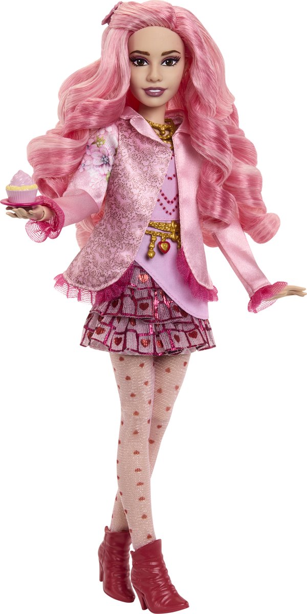 Poupée Mattel Bridget jeune reine de cœur - poupée mannequin Disney Descendants 4.
