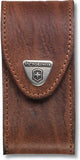Pochette ceinture Victorinox marron - cuir - pour Swisschamp et cybertool, entre autres