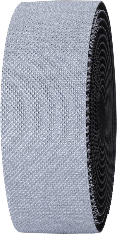 Ruban de guidon réfléchissant Bbb Cycling - ruban de guidon de vélo de course - ruban de guidon de vélo - reflet argenté - 200 x 3 cm - bht-17