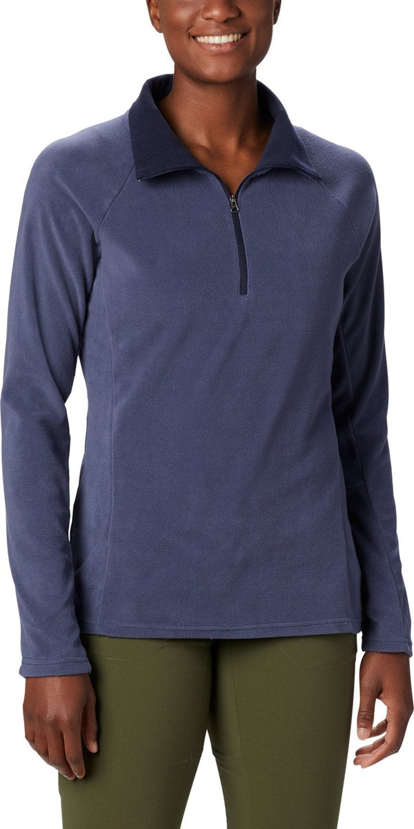 Columbia glacial™ iv 1 2 zip polaire pull femme - pull extérieur - pull polaire - taille xl - bleu