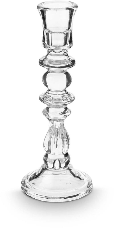 Vtwonen - bougeoir - verre - transparent - 10x26cm