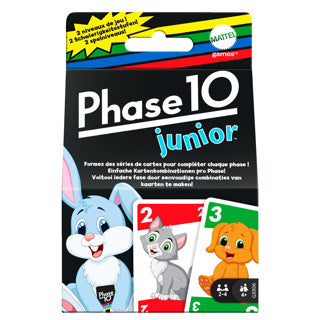 Jeu de cartes junior de phase 10 de Mattel