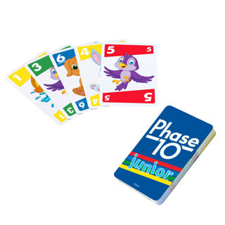 Jeu de cartes junior de phase 10 de Mattel