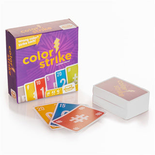 Strike de couleur - jeu de cartes