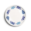 Boerenbont ferme assiette à gâteau bleue ø16cm décor 6 pcs