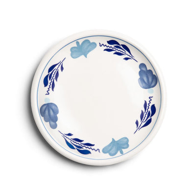 Boerenbont ferme assiette à gâteau bleue ø16cm décor 6 pcs
