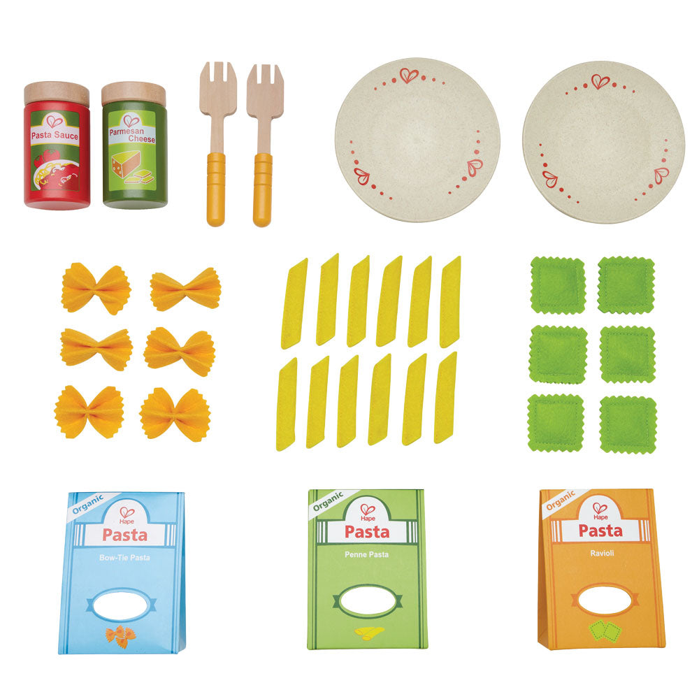 Ensemble de pâtes à hape