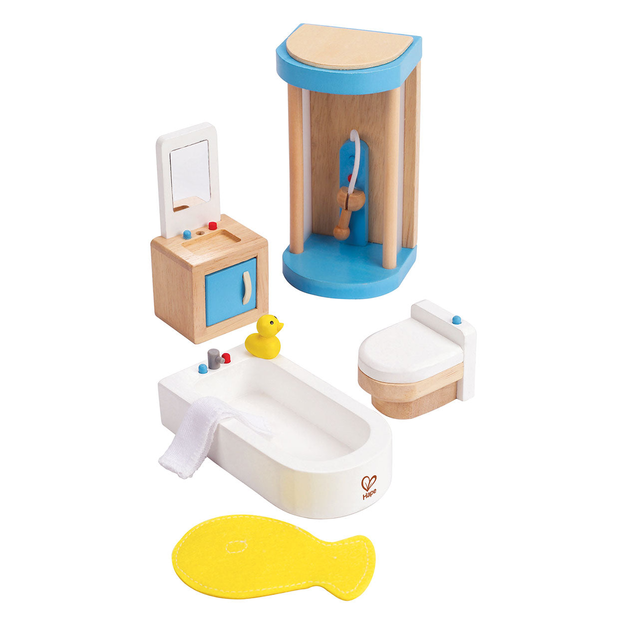 Salle de bains de maison de poupée HAPE