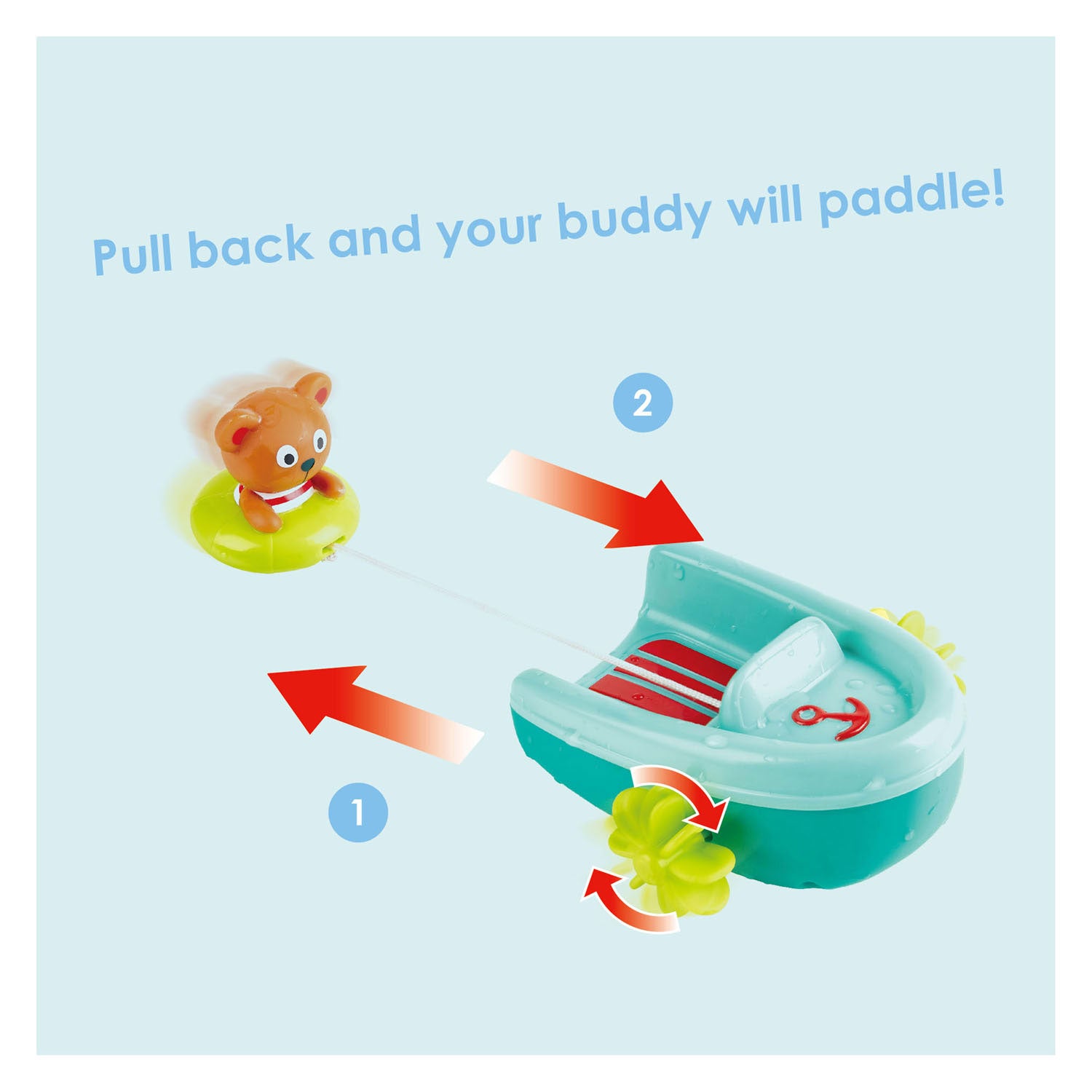 HAPE BATH TOY TOY BOot Boot avec de la bière
