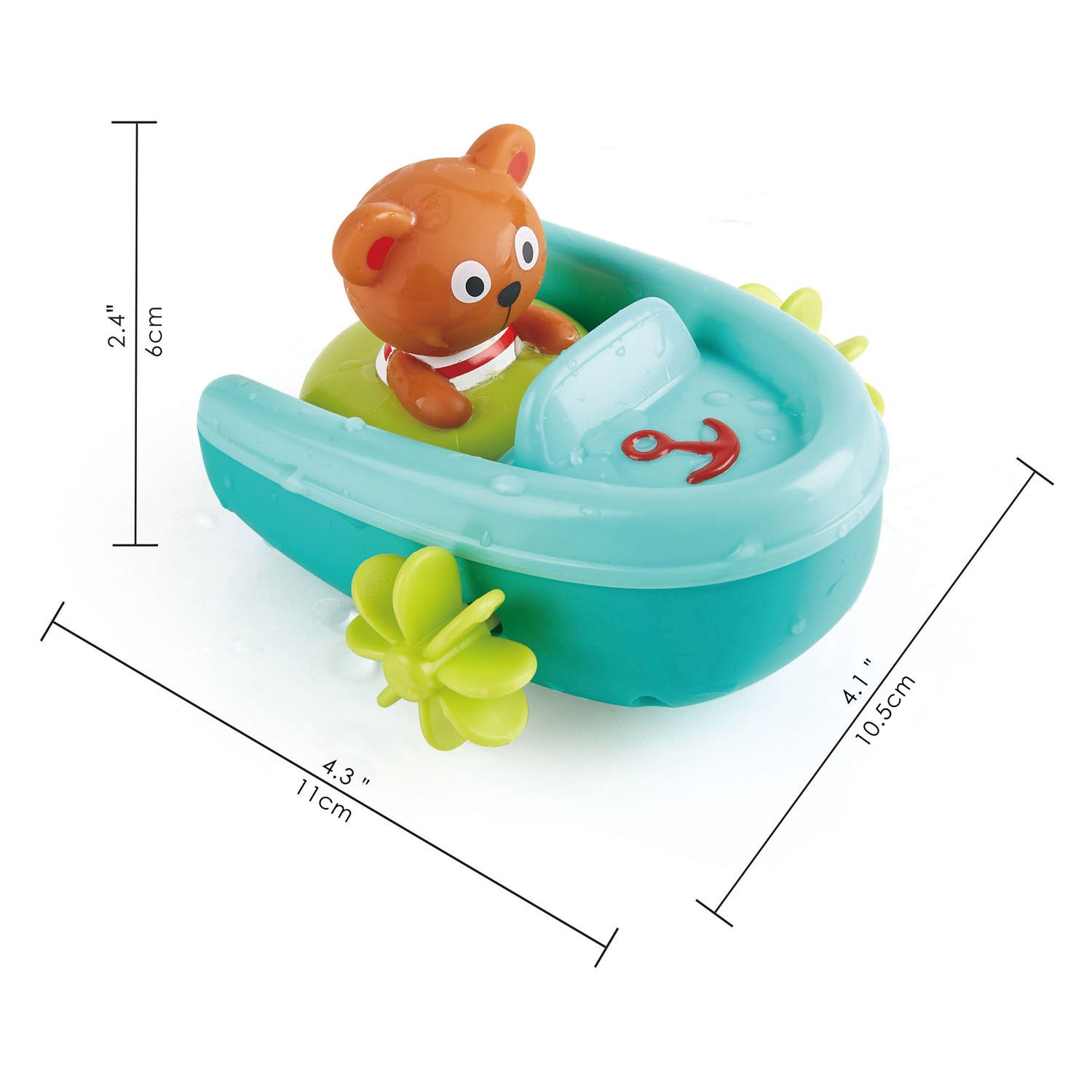 HAPE BATH TOY TOY BOot Boot avec de la bière
