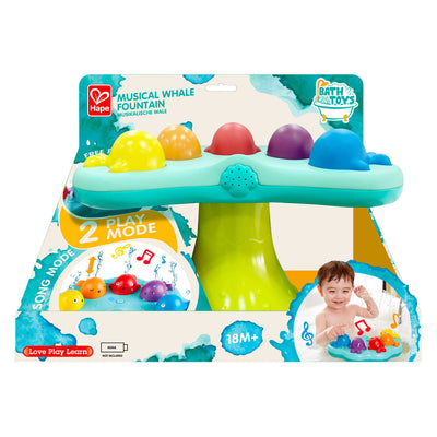 Hape jouet de bain fontaine musicale baleine