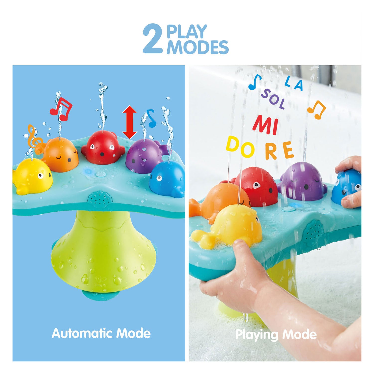 Hape jouet de bain fontaine musicale baleine