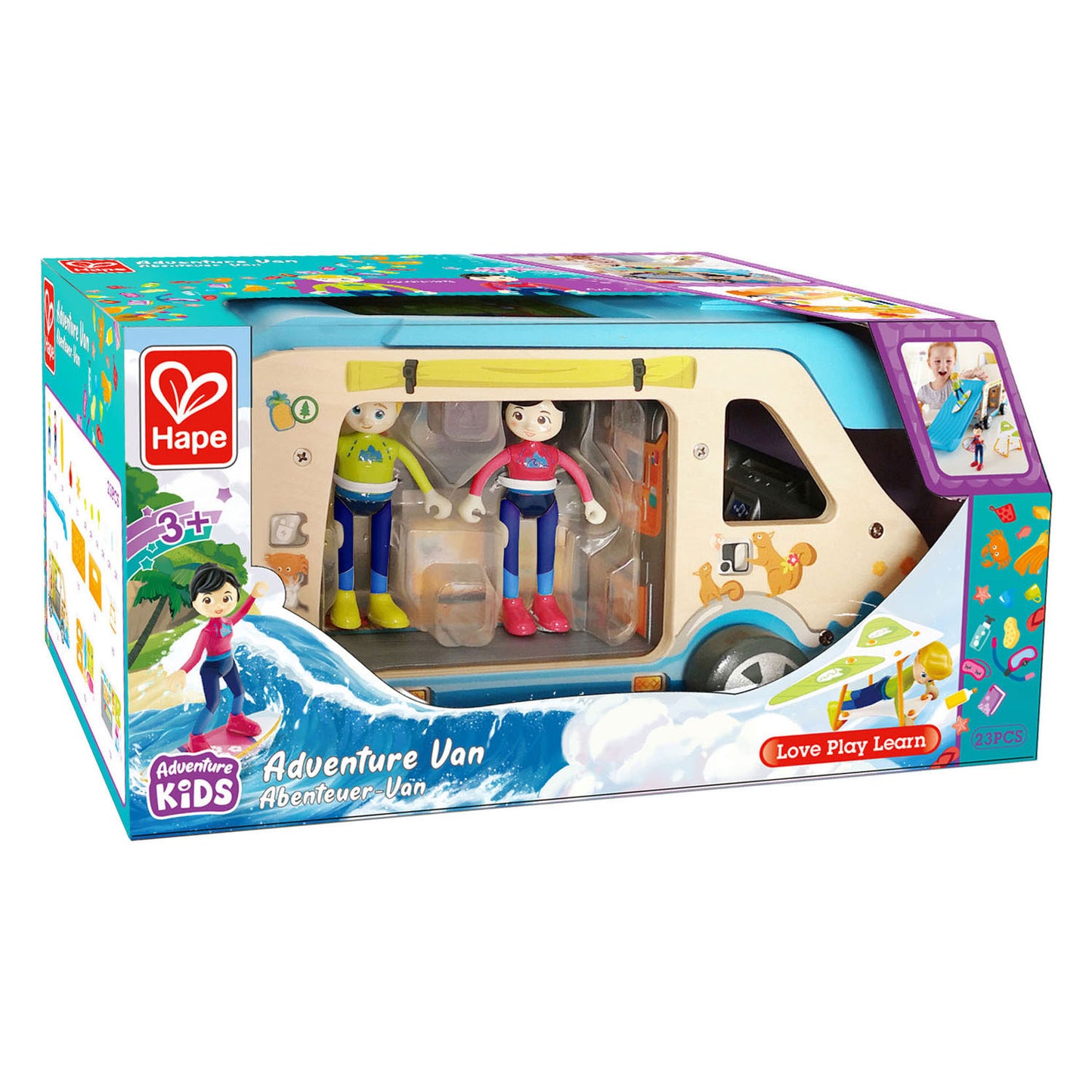 HAPE WOODEN ADVENURE BUSHERSHER