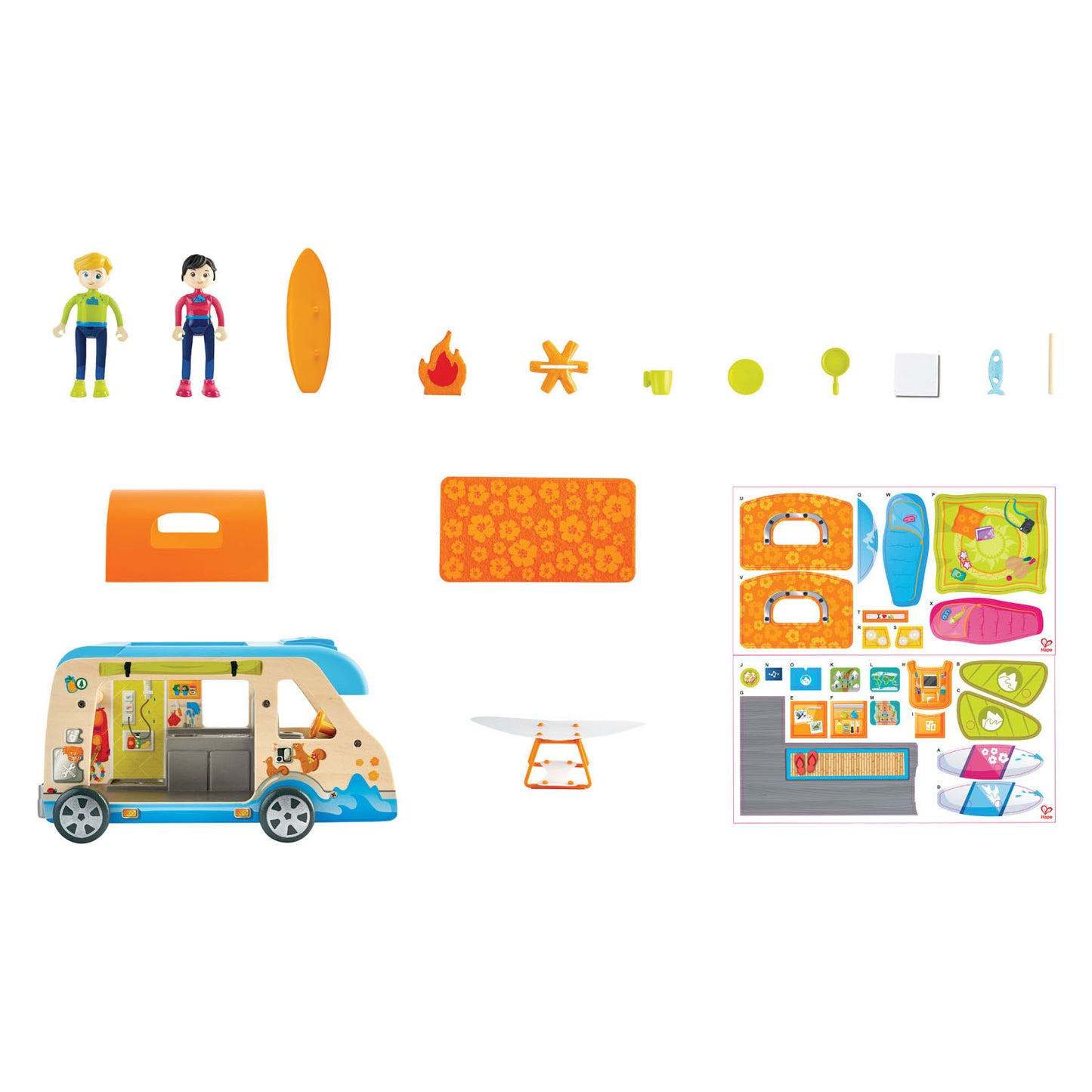 HAPE WOODEN ADVENURE BUSHERSHER