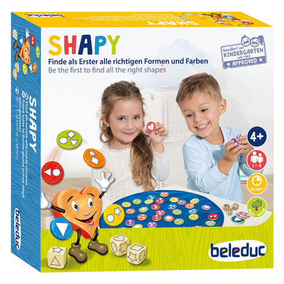 Formes de shapy Beleduc et jeu de l'enfant combiné