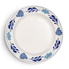Boerenbont ferme assiette bleue ø25,5cm décor 6 pcs