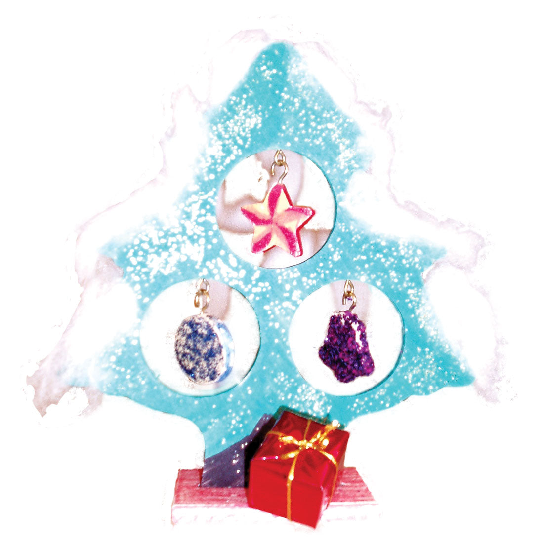 Color votre propre arbre de Noël avec des balles de Noël