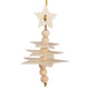 Couleur de vos propres cintres de Noël Set Star