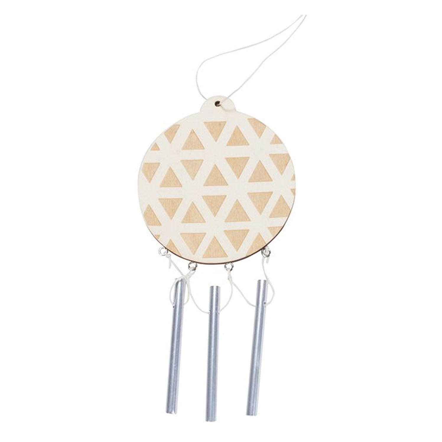 Colorez votre propre Bauble de Noël en bois avec des barres de son