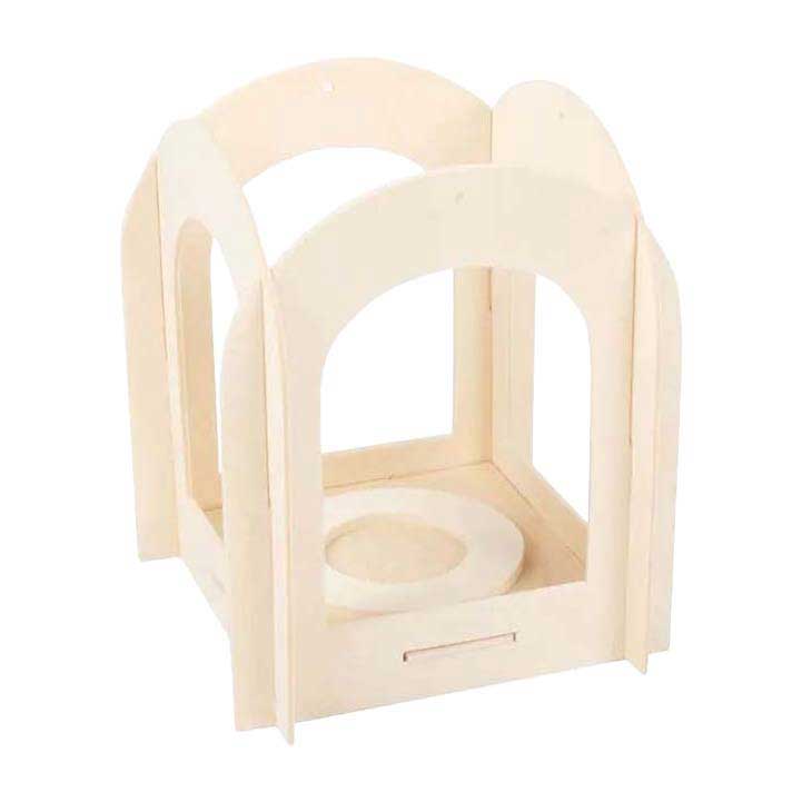 Kit de construction de lanterne en bois