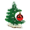 Arbre de Noël en bois Beleuc avec balle de Noël