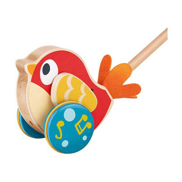 Hape Lilly Bird - Poussoir en bois avec son