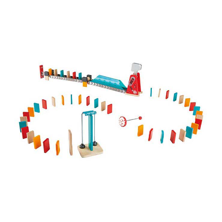 Dominos marteau Hape - 59 pièces.