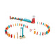 Dominos marteau Hape - 59 pièces.