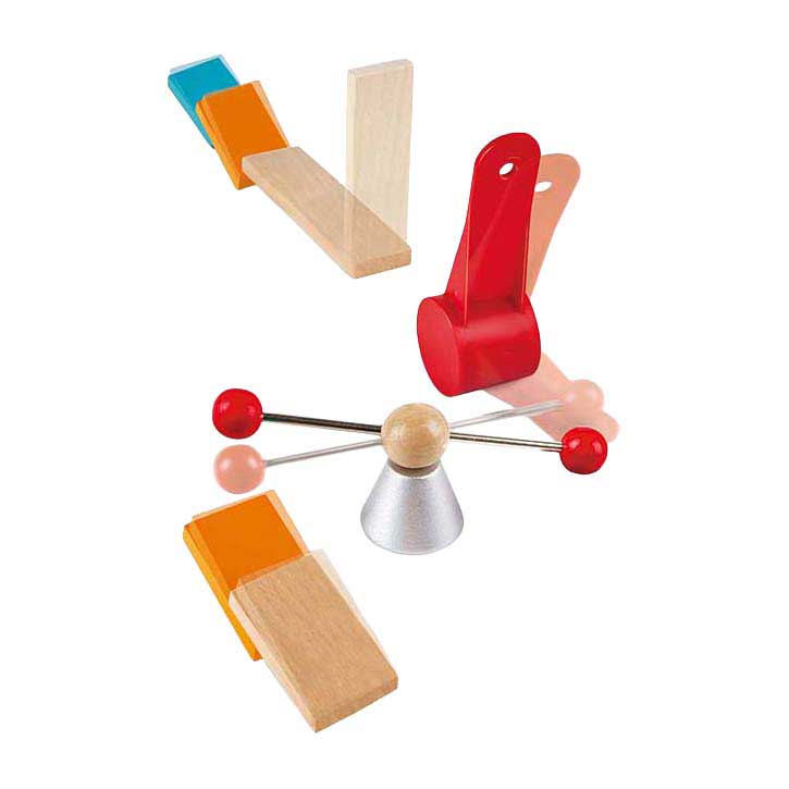 Dominos d'usine de robots Hape - 122 pièces.