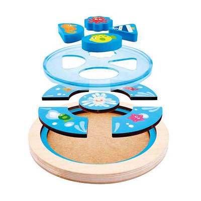 Puzzle en forme de monde sous-marin Hape