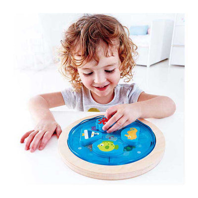 Puzzle en forme de monde sous-marin Hape