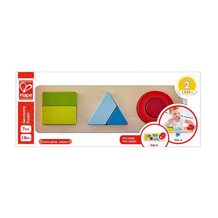 Puzzle de forme géométrique Hape - 7 pièces.