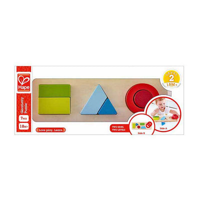 Puzzle de forme géométrique Hape - 7 pièces.
