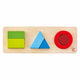 Puzzle de forme géométrique Hape - 7 pièces.